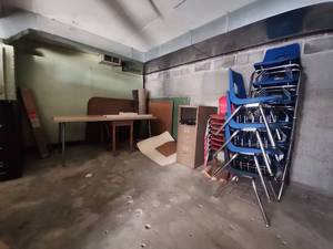 lot 16584 image: Assorted Lot W School Classroom Chairs, Storage, Shelving and More