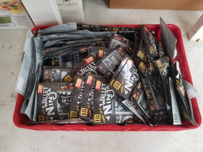 lot 5365 image: Crate of Wallet Tool KIts - Ninja Wallet