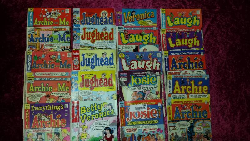 lot 5403 image: Lot of 20 Archie and the Gang Comic Books