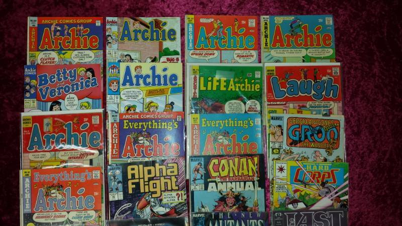 lot 5413 image: Lot of 20 Archie, and Other Misc Comic Books