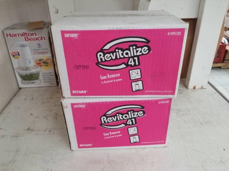 lot 5384 image: 2 Cases - 12 bottles each case - Gum Remover