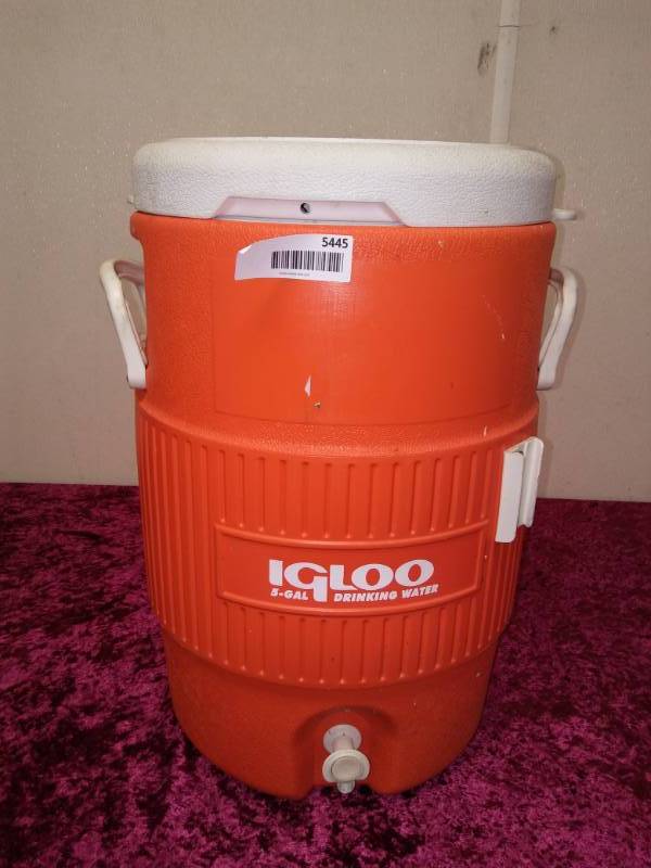 lot 5445 image: Igloo 5 gal Dispensing Cooler