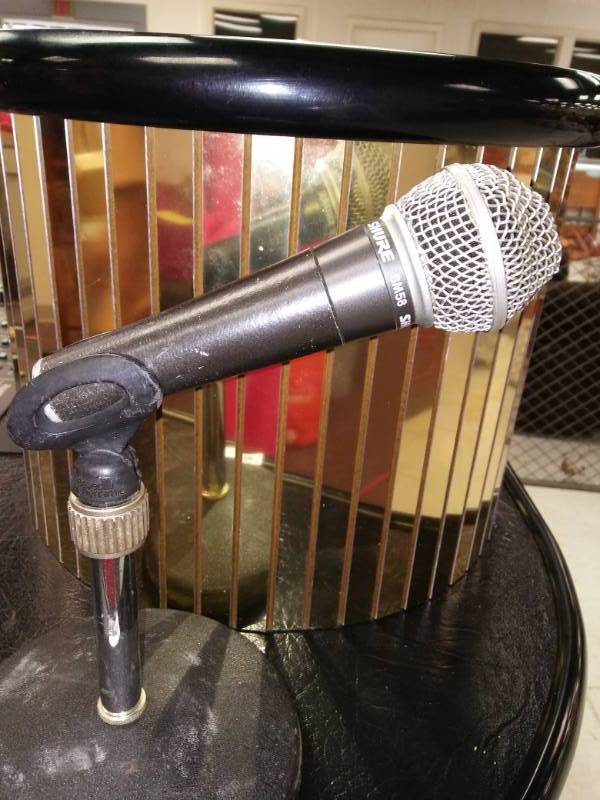 lot 5274 image: Shure SM58 Microphone Stand Not Included