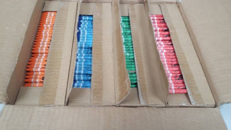 lot 5318 image: Bulk Crayons 1 Case 3000 items