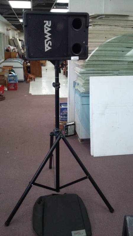 lot 5284 image: Panasonic Ramsa Subwoofer Speaker (Model WS-A240) wStand