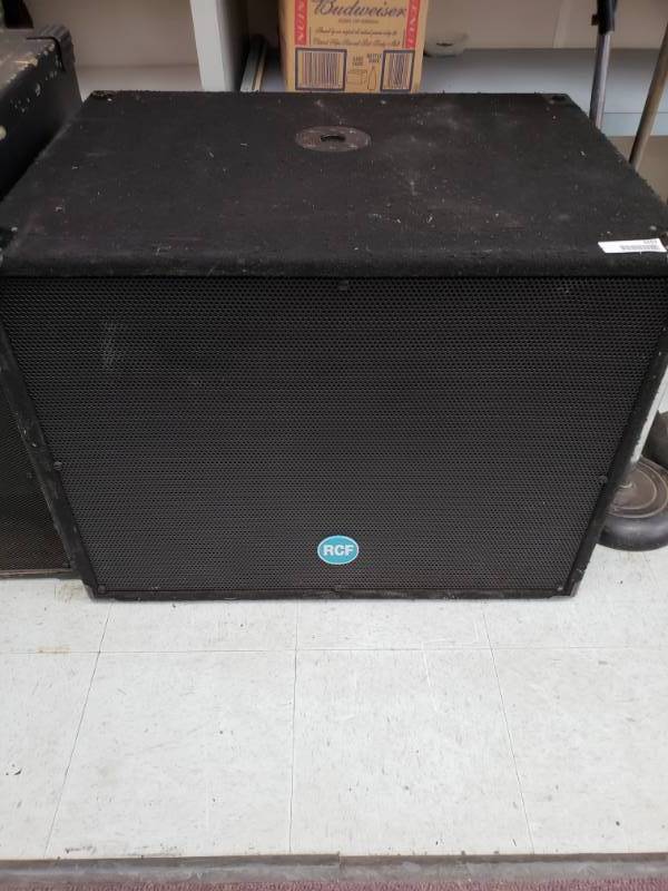 lot 5291 image: RCF ESW1018 Event Series 18 Inch Passive Bass
