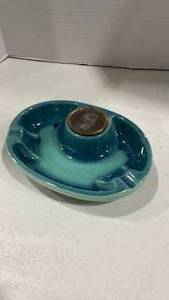lot 1018 image: Vintage Hyde Park ashtray 8 in wide