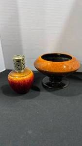 lot 1050 image: Freeman McFarlin Original vintage bowl and more
