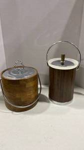 lot 1061 image: Vintage ice buckets