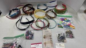 lot 1197 image: Head bands, hair clips and more