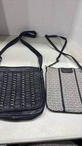 lot 1207 image: Guess and other cross body bag