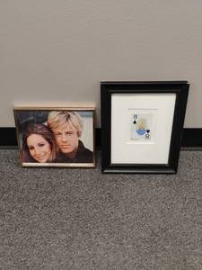 lot 1820 image: Wall Decor.  Vintage Movie Poster The Way We Were and a Crash Test Dummy.   Largest 12 x 10