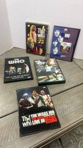 lot 1853 image: The Who DVDs