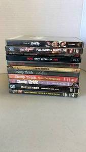 lot 1856 image: Cheap Trick, Motley Crue and other DVDs