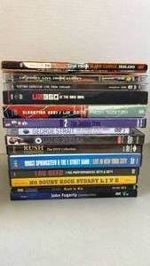 lot 1858 image: U2, No Doubt and other DVDs