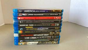 lot 1863 image: Bon Jovi, Neil Diamond and other BluRay movies