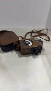 lot 2006 image: Bell & Howell Filmo Sportster 8mm movie camera in leather case