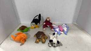 lot 2027 image: Mixed Plush beanie babies