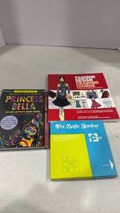 lot 2037 image: Princess Bella Art Activity Book and more