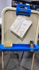 lot 2053 image: Fisher price easel 44x23x22