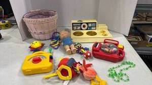 lot 2063 image: Fisher price toys and more