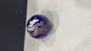 lot 2093 image: Signed art glass paper weight
