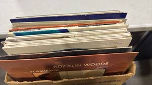 lot 2120 image: Records including Walt Disney nursery rhymes, Rosalin woods and more some not in a sleeve