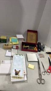 lot 2140 image: Stamps and office supplies