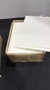 lot 2209 image: Card stockstationary 6.5x9