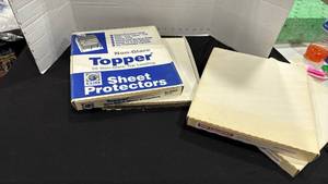 lot 2216 image: Sheet protectors