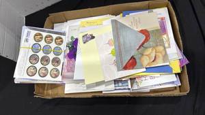 lot 2233 image: Greeting cards and envelope seals