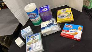 lot 2280 image: Soap, Kleenex and clearers most unopened