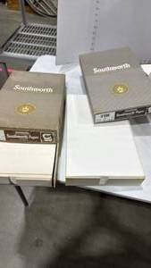 lot 2313 image: Southworth Paper Racerase typewriter paper