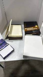 lot 2314 image: Stationary and envelopes with notecards