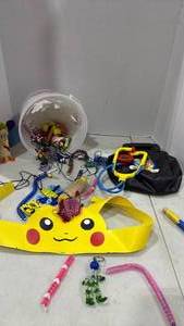 lot 6001 image: Fisher Price medical bag with stethoscope, arts and crafts and more