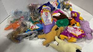 lot 6030 image: McDonalds TY Beanie Babies Collection - Sealed Plush Toys