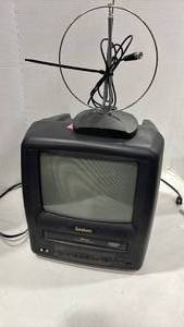 lot 6039 image: Symphonic VHS HQ Player with Digital Tracking Tv with Antenna