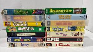 lot 6047 image: Family Movie VHS Collection - 10 Classic Titles