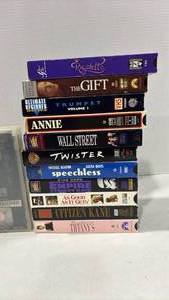 lot 6054 image: Classic VHS Movie Collection - 10 Films