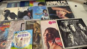 lot 6056 image: Records including Bruce Springsteen, the cars and others