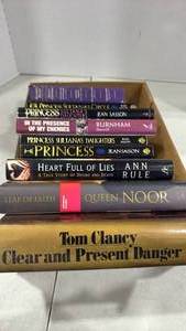 lot 6066 image: Books including princess by Jean Sasson and more