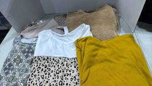 lot 1254 image: Womens tops size size 3x