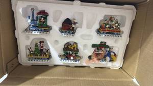 lot 1273 image: Disney Mickeys Christmas Train set