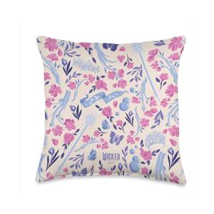 lot 3151 image: Wicked for Good Glinda Garden of Charm Throw Pillow