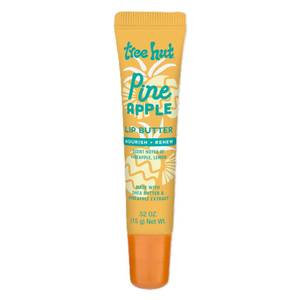 lot 4052 image: Tree Hut Pineapple Sugarlips Lip Butter, Moisturizing & Nourishing Lip Care for Smooth, Hydrated Lips, 0.52 fl oz