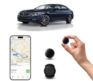 lot 4087 image: GPS Tracker for Vehicles �� No SIM Required, Hidden Magnetic Car Tracker Device, Real-Time GPS Tracking for Kids, Car, Pets, No Monthly Fee, Works with Apple Find My, Vehicle Locator
