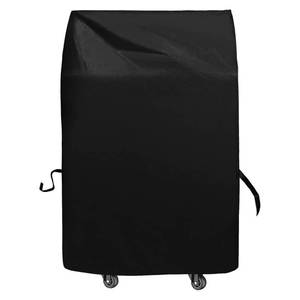 lot 4489 image: Grill Cover 30in, iCOVER Waterproof BBQ Covers for Two Burner Small Vertical Smoker, Lightweight Easy OnOff, Dustproof UV-Resistant Fit Grills with Collapsed Side Tables