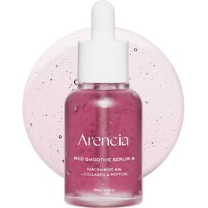 lot 6063 image: Arencia Red Collagen  Peptide Smoothie Serum, 8% Niacinamide, Vitamin C, Vitamin E, lifting anti-aging serum for skin texture for glass skin