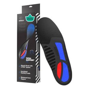 lot 6082 image: Spenco Total Support Max Shoe Insoles(FSA&HSA Eligible)Orthotic Metatarsal Arch Support Inserts, Absorbs Shock,Reduces Over-Pronation,Conforms to Foot Contours, Deep Heel Cupping Mens 12.5-13.5