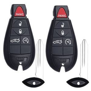 lot 6093 image: SUPALAND Remote Key Fob FOBIK Replacement Fits for Dodge Challenger 2008 2009 2010 2011 2012 2013 2014 Charger 2009-2013 Durango 2009-2013 Chrysler 300 IYZ-C01C Keyless Entry Remote Start Control